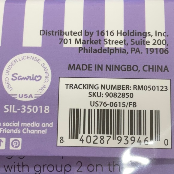 SANRIO Kuromi Heat & Fuse 3D Melty Beads Kit 1 Set Unopened For Ages 6 & Up - Picture 5 of 5